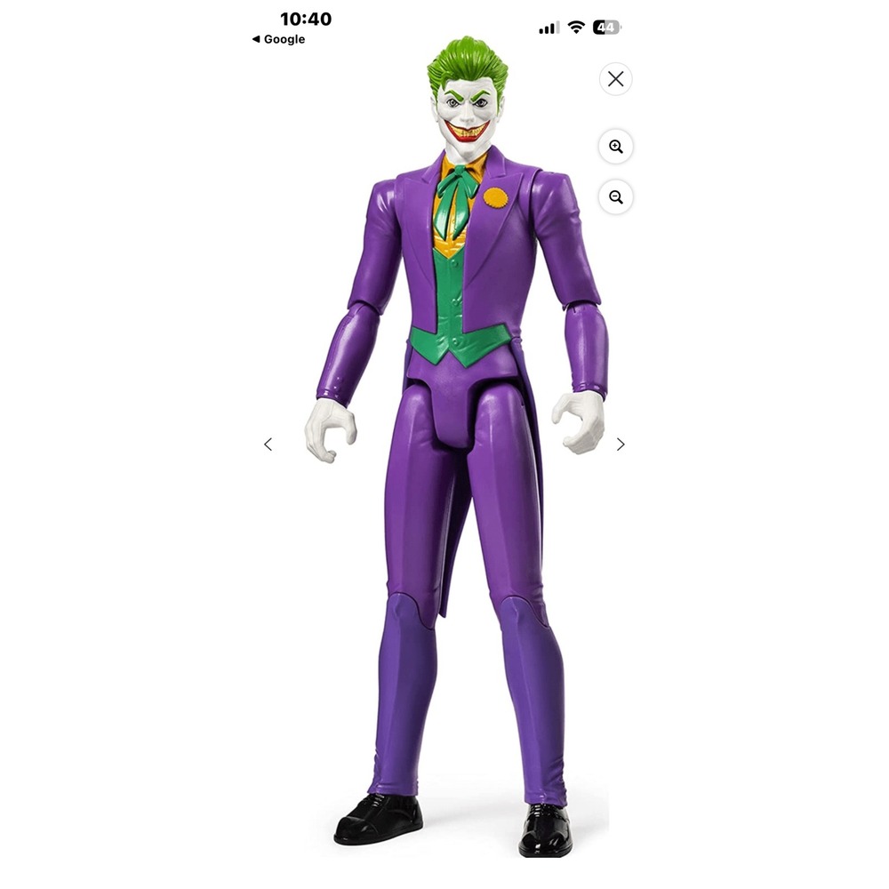 DC Comics Joker Action Figure 12 Inch Purple Suit Batman Villain Spin Master